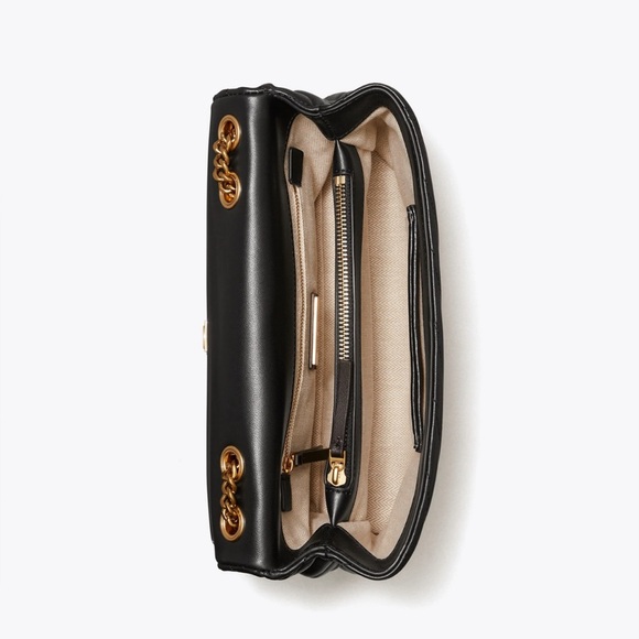 TORY BURCH KIRA CHEVRON CONVERTIBLE
SHOULDER BAG ((Authentic)) 2023 - Picture 5 of 16